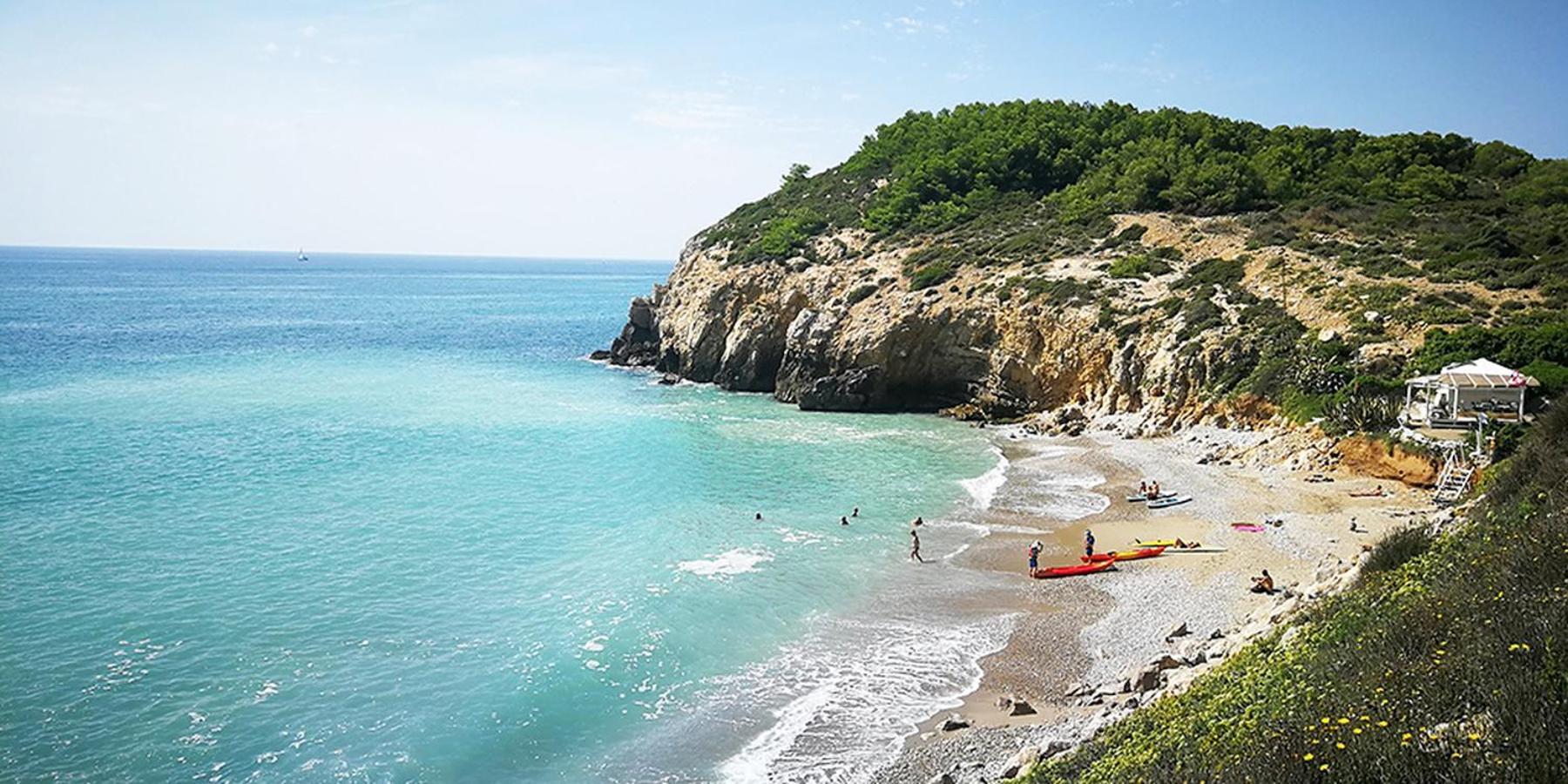 New Beside Sitges With Pool Beside Beach Біланоба-і-ла-Жалтру Екстер'єр фото